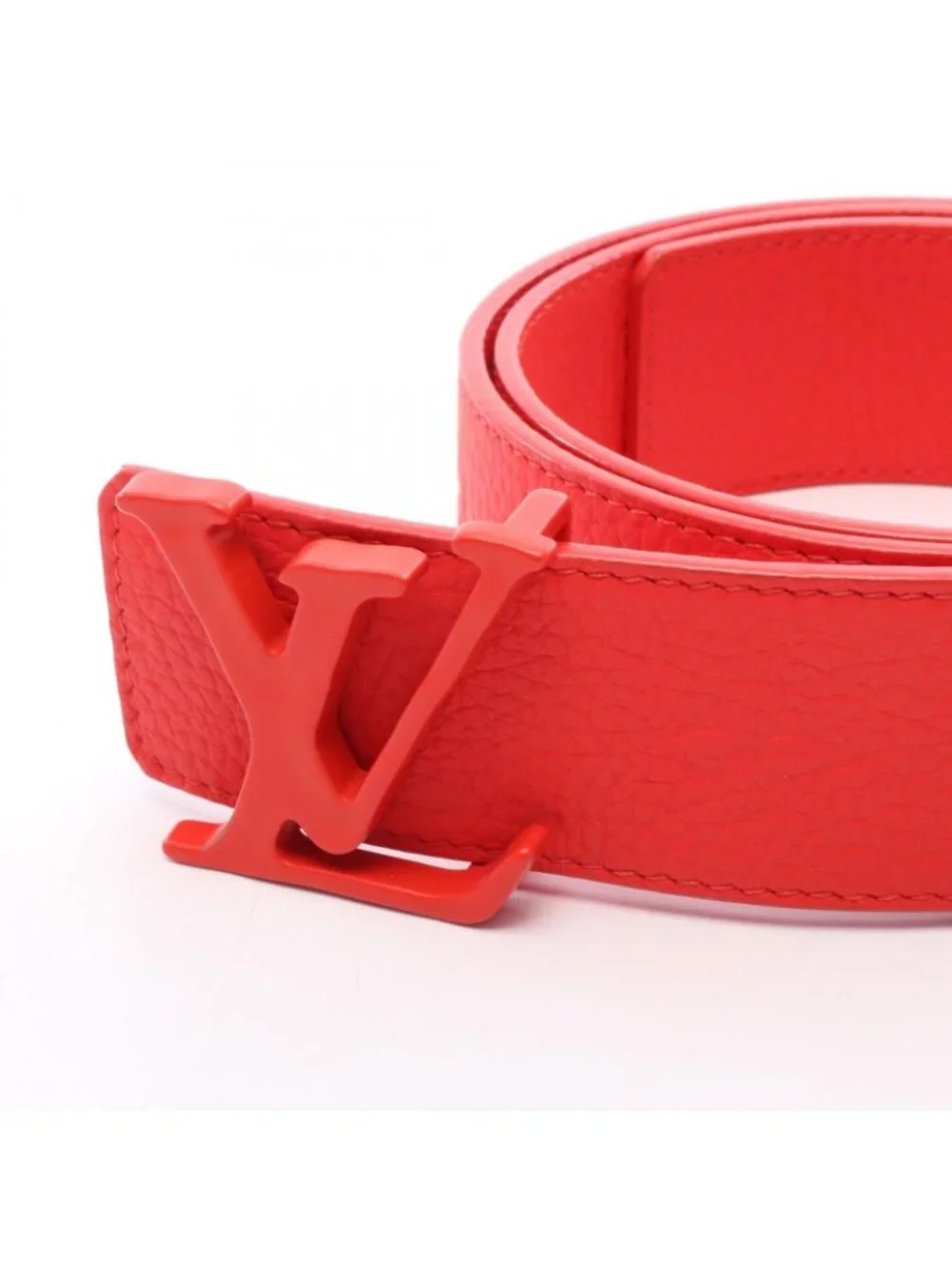 Louis Vuitton Belt Ceinture LV Shape Reversible Leather